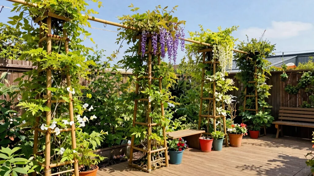 14 Bamboo Trellis Concepts That Support Heavy Vines Without Bending