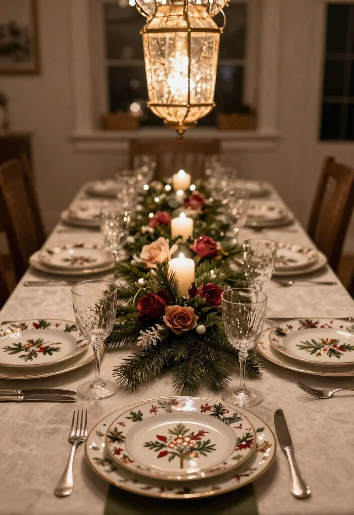 14 Farmhouse Table Decor Ideas That Work for Everyday and Holidays - 11. Festive Decor for Special Occasions 1