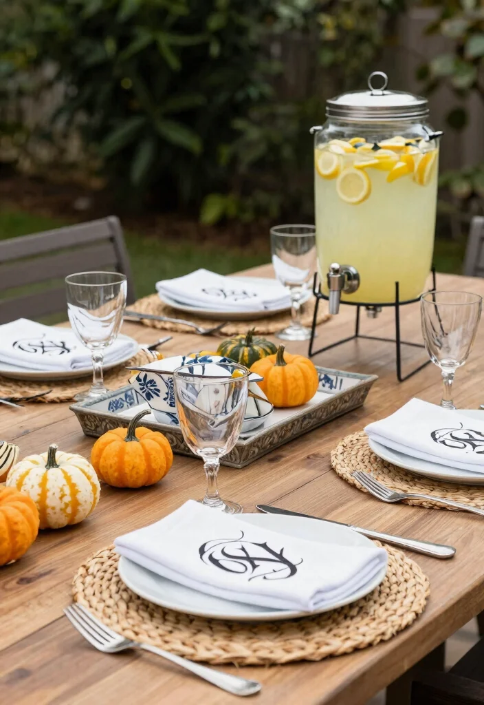 14 Farmhouse Table Decor Ideas That Work for Everyday and Holidays - 14. Elegant Final Touches 1
