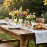 14 Farmhouse Table Decor Ideas That Work for Everyday and Holidays