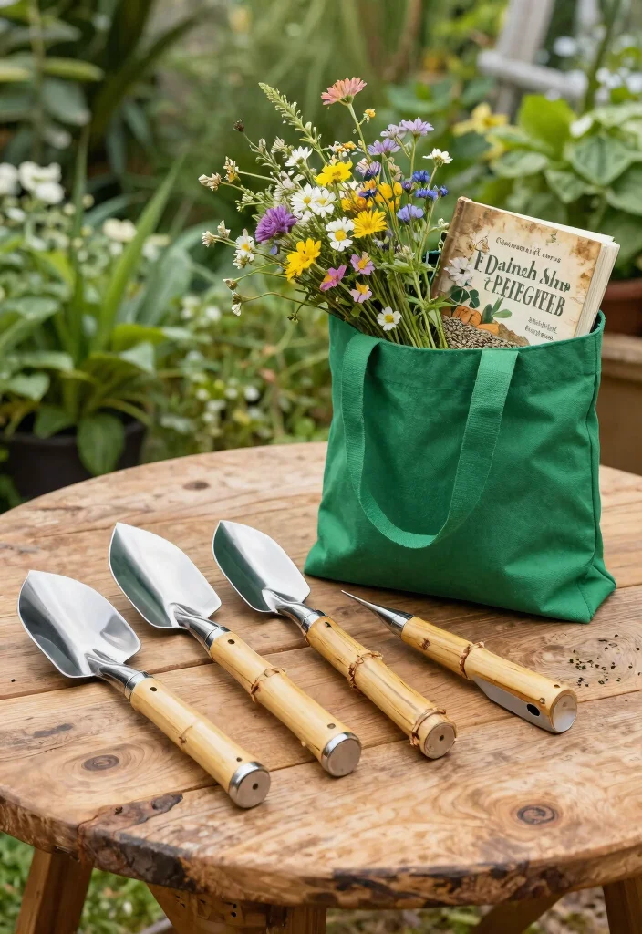 14 Gardening Gift Basket Ideas That Actually Get Used - 1. Eco-Friendly Gardening Tools Set 1