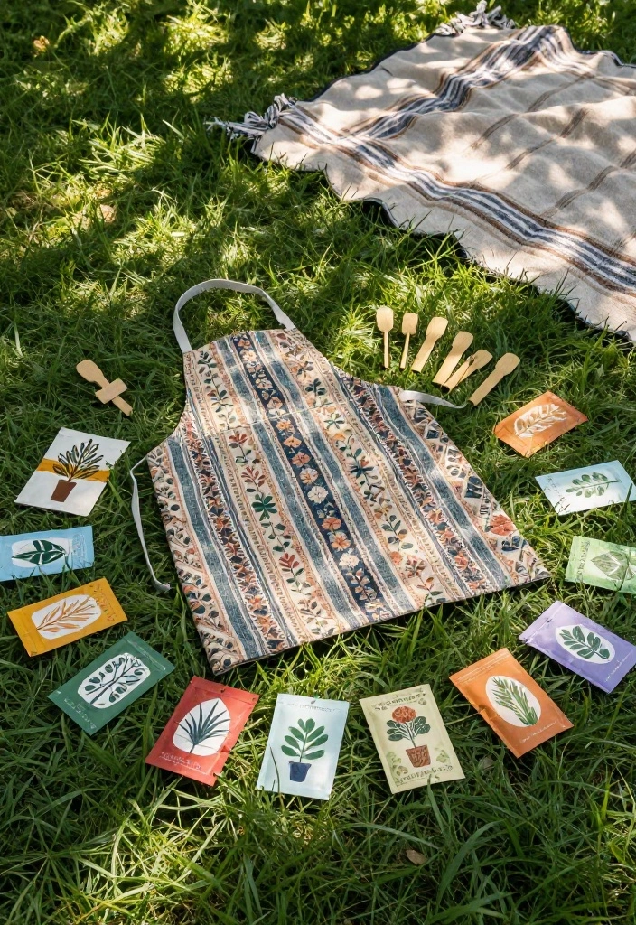 14 Gardening Gift Basket Ideas That Actually Get Used - 5. Natural Garden-Themed Accessories 1