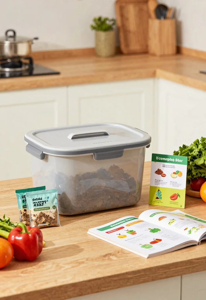 14 Gardening Gift Basket Ideas That Actually Get Used - 6. DIY Composting Kit 1