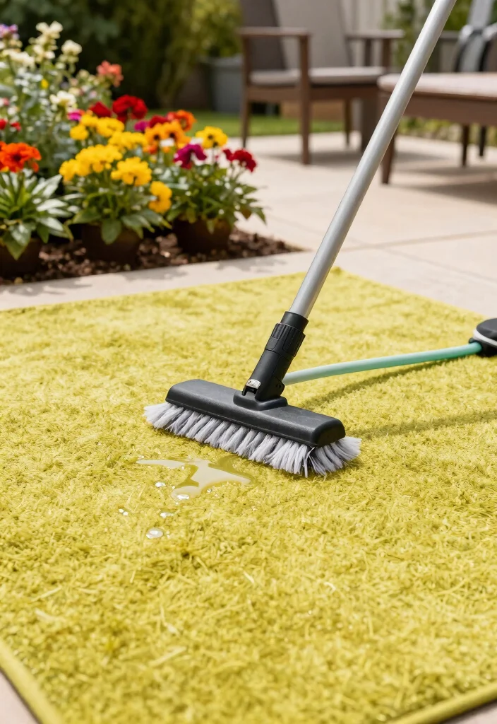 14 Outdoor Rugs Patio Waterproof That Actually Dry Fast - 7. Easy Cleaning Solutions 1