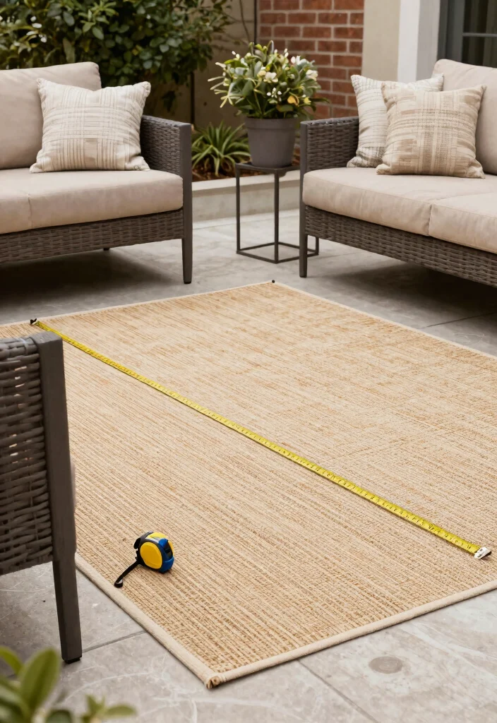 14 Outdoor Rugs Patio Waterproof That Actually Dry Fast - 9. The Right Size Matters 1