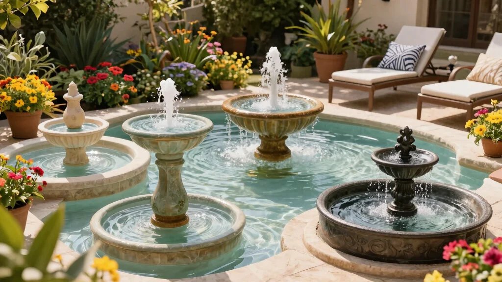 14 Patio Water Fountain Ideas That Don't Need a Buried Line