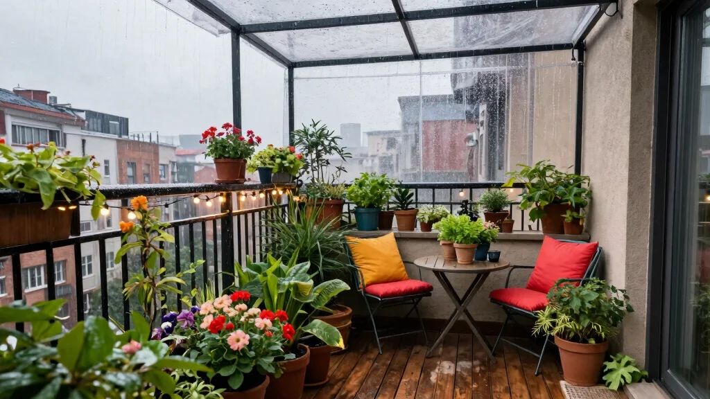 14 Rain Protection Balcony Ideas That Keep Your Space Dry and Usable