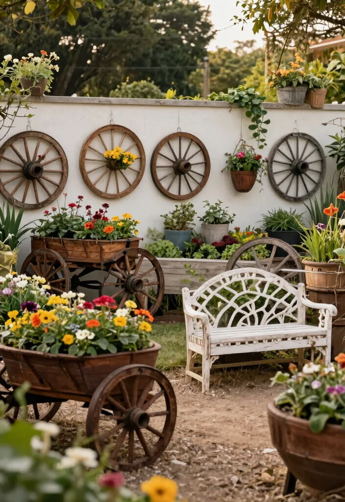 14 Wagon Wheel Decor Outdoor Ideas That Don't Look Too Country - Conclusion 1