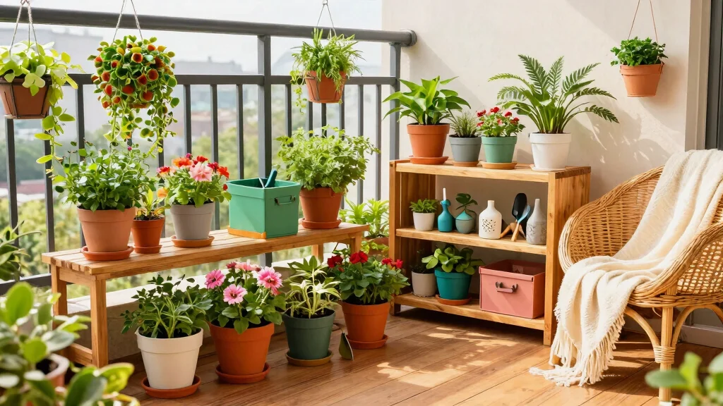 15 Balcony Storage Ideas for Renters Who Can't Drill or Mount