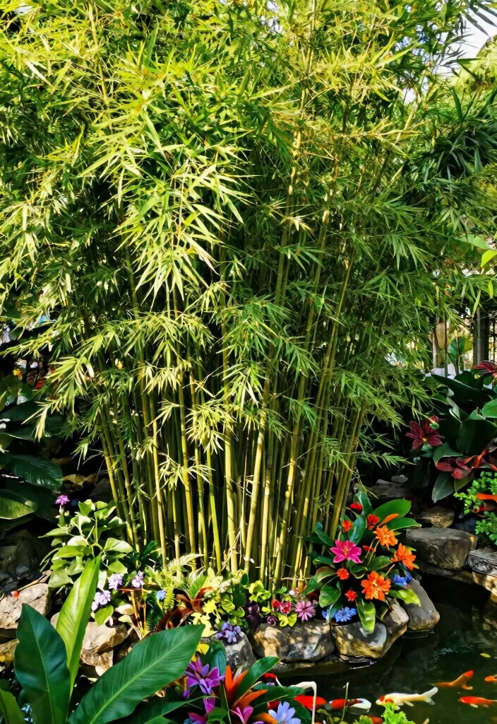 15 Privacy Plants Fence Ideas That Block Views Year-Round - 3. Bamboo: Fast, Tall, and Beautiful 1