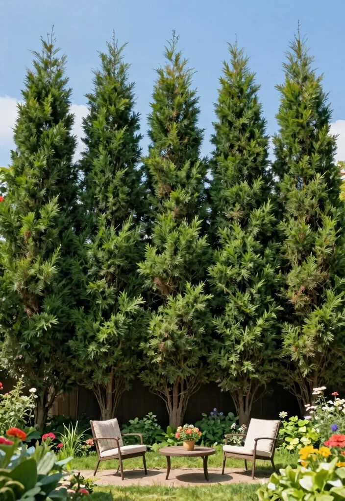 15 Privacy Plants Fence Ideas That Block Views Year-Round - 4. Arborvitae: The Perfect Evergreen 1