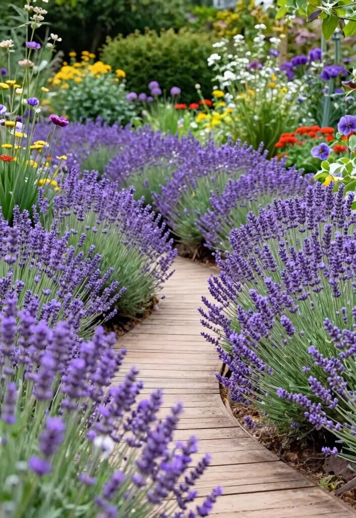 15 Privacy Plants Fence Ideas That Block Views Year-Round - 6. Lavender: Scented Privacy Hedge 1