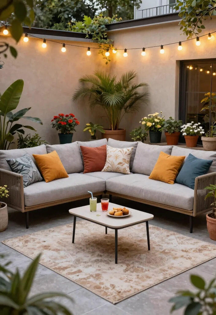 15 Rental Patio Ideas That Don't Require Landlord Permission - 2. Cozy Seating Areas 1
