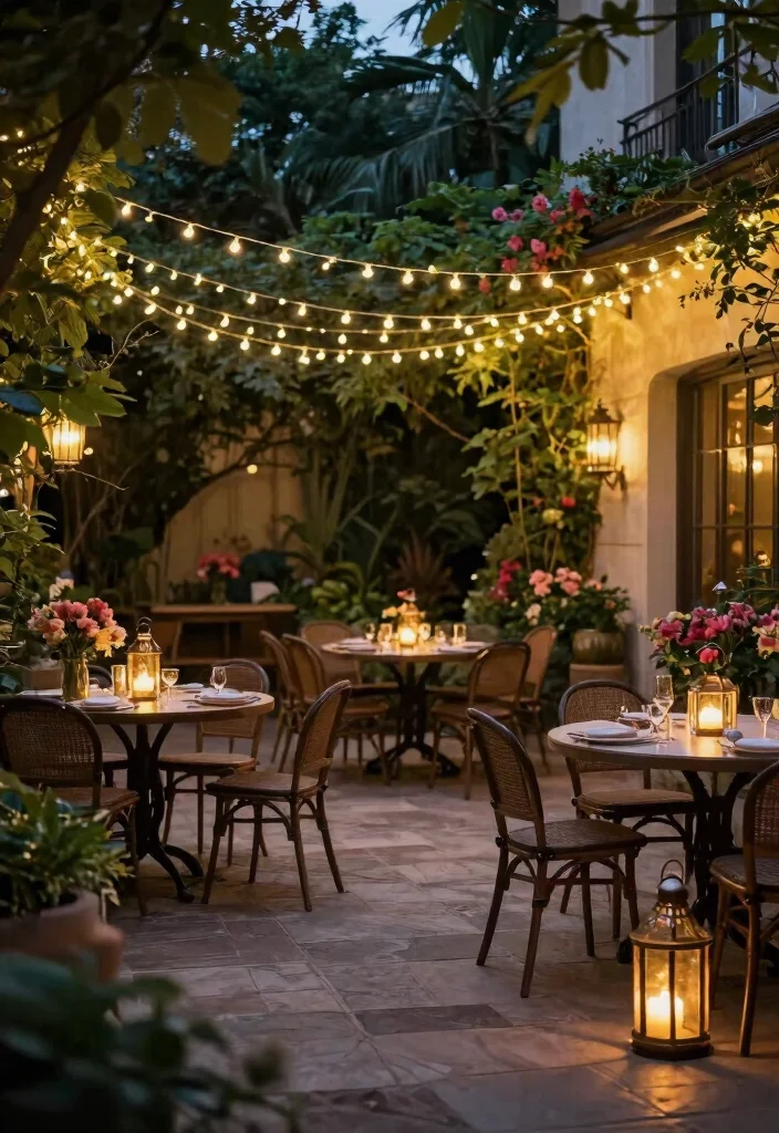 15 Rental Patio Ideas That Don't Require Landlord Permission - 4. Fairy Lights and Lanterns 1