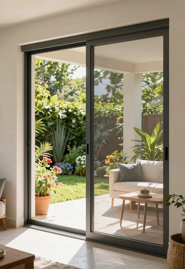 15 Sliding Patio Doors Ideas That Let in Light Without Sacrificing Privacy - 9. Sliding Patio Doors with Retractable Screens 1
