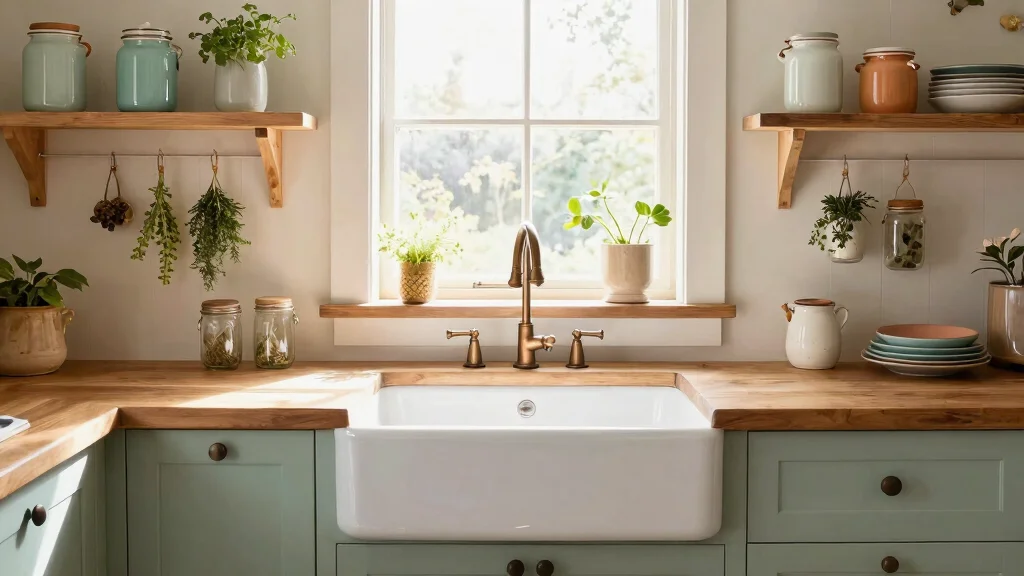 15 Vintage Farmhouse Sink Ideas That Fit Standard Cabinet Openings